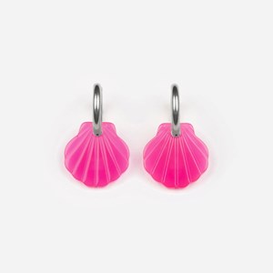 Baby mermaid - acier inoxydable argenté Fushia - Fuchsia