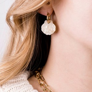 Baby mermaid - acier inoxydable doré