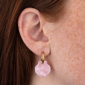 Baby mermaid - acier inoxydable argenté Rose