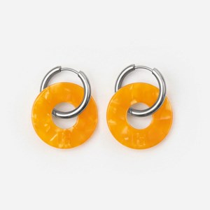 Donuts - acier inoxydable argenté Abricot