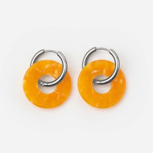 Donuts - acier inoxydable argenté Abricot