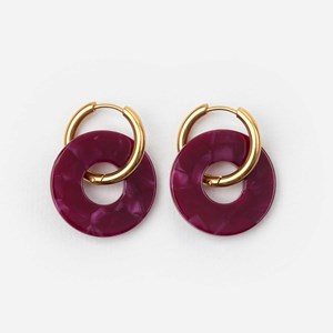 Donuts - acier inoxydable doré Cerise