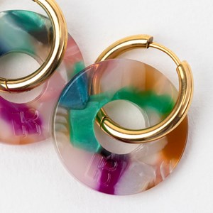 Donuts - acier inoxydable doré Confettis