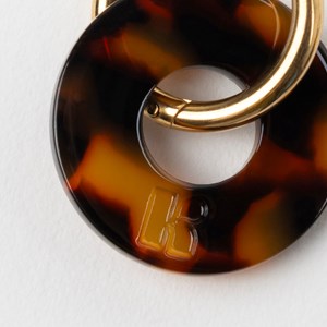 Donuts - acier inoxydable argenté Écaille