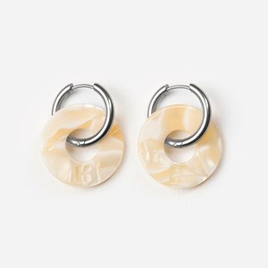Donuts - acier inoxydable argenté Nude