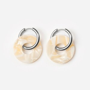 Donuts - acier inoxydable argenté Nude