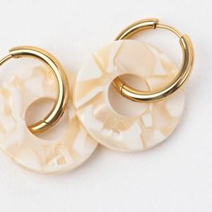 Donuts - acier inoxydable argenté Nude