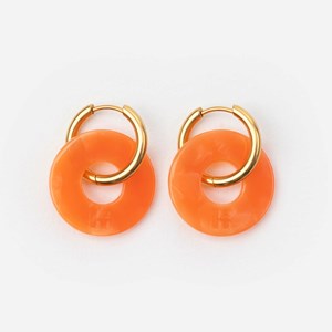 Donuts - acier inoxydable doré Orange