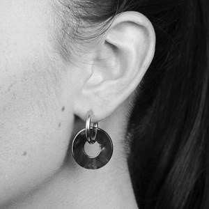 Donuts - acier inoxydable argenté Orange