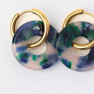 Donuts - acier inoxydable argenté Verde