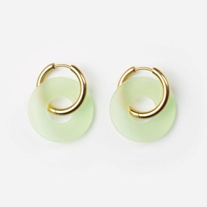 Donuts - acier inoxydable doré Vert amande