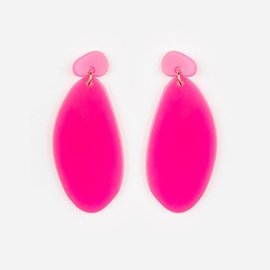Boucles d'oreilles ové Fuchsia