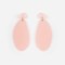 Boucles d'oreilles ové Rose Pâle