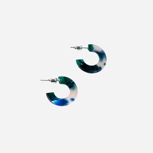 Boucles d'oreilles osaka Verde