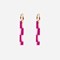 Boucles d'oreilles tsukiji Carreaux