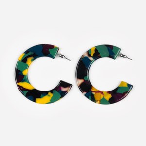 Boucles d'oreilles ginza Camo