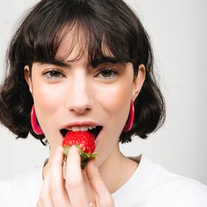 Boucles d'oreilles ginza Fuchsia