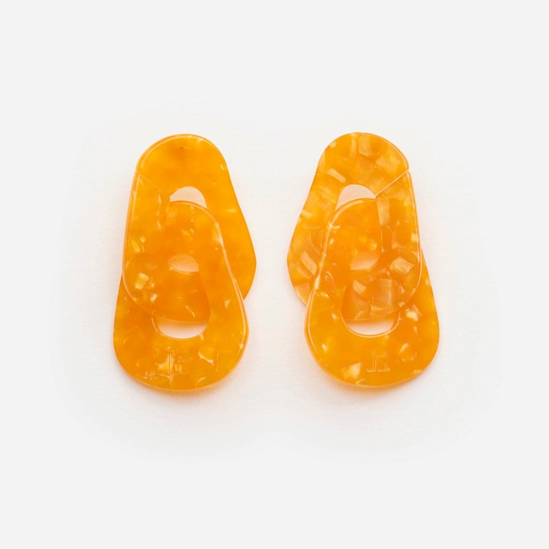 Boucles d'oreilles maillon