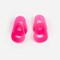 Boucles d'oreilles maillon Fuchsia