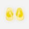 Boucles d'oreilles maillon Jaune