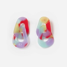 Boucles d'oreilles maillon