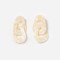 Boucles d'oreilles maillon Nude