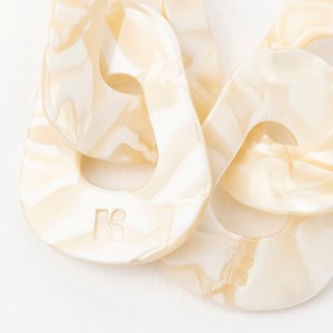 Boucles d'oreilles maillon Nude