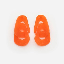 Boucles d'oreilles maillon