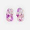 Boucles d'oreilles maillon Pink