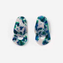 Boucles d'oreilles maillon