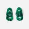 Boucles d'oreilles maillon Vert