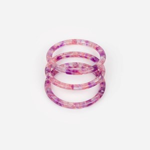 Jonc en acétate de cellulose s-m Pink