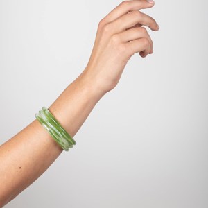 Jonc en acétate de cellulose s-m Pomme