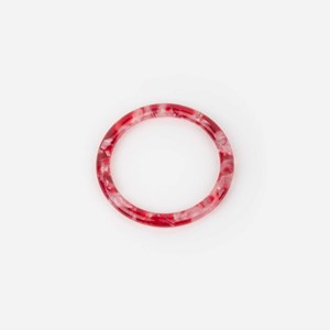 Jonc en acétate de cellulose s-m Rouge