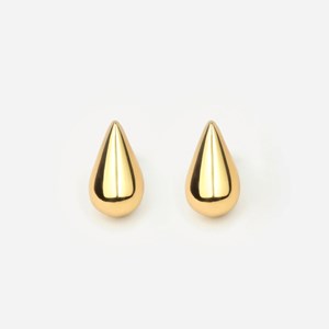Boucles d'oreilles mini gouttelette - doré