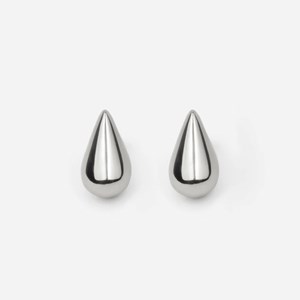 Boucles d'oreilles mini gouttelette - argenté