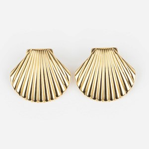 Boucles d'oreilles coquillage