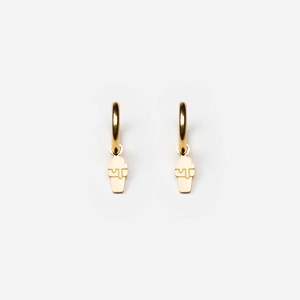 Boucles d'oreilles cornet - doré