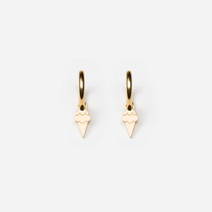 Boucles d'oreilles glace à l'italienne - doré