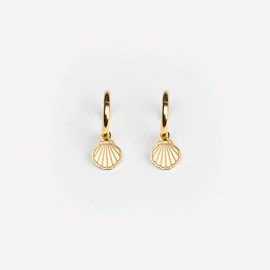 Boucles d'oreilles mermaid - doré