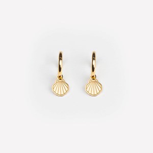 Boucles d'oreilles mermaid - doré
