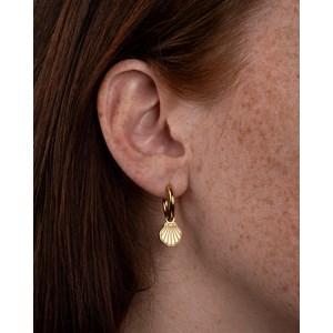 Boucles d'oreilles mermaid - doré