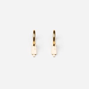 Boucles d'oreilles sorbet - doré