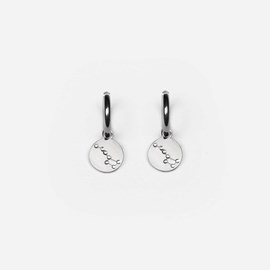 Boucles d'oreilles constellation - argenté