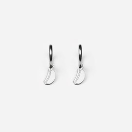 Boucles d'oreilles hot dog - argenté