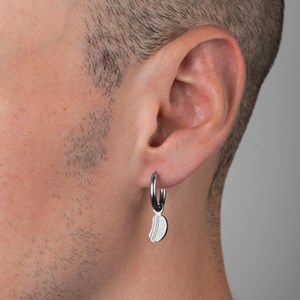 Boucles d'oreilles hot dog - argenté