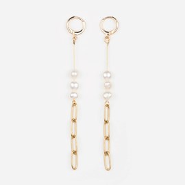 Boucles d'oreilles - chaine