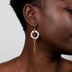 Boucles d'oreilles balançoire