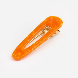 Barrette triangle - clémentine
