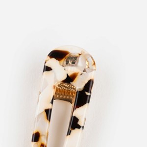 Barrette triangle - latte